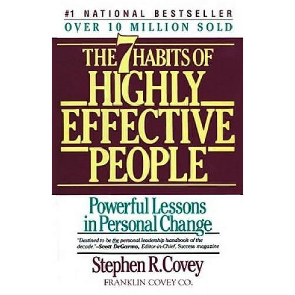 Pre-Owned The Seven Habits of Highly Effective People : Powerful Lessons in Personal Change : Restoring the Character Ethic Paperback