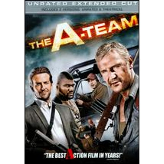 Pre-Owned The A-Team DVD Unrated Extended Cut by Joe Carnahan Action Thriller