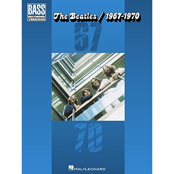 Pre-Owned The Beatles 1967-1970 | Hal Leonard Bass Sheet Music Songbook with Note-for-Note Transcriptions and Tablature | 28 Classic Rock Hits for Bass Guitar Players, 9780634046094, 0634046098, Paperback,