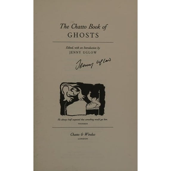 Pre-Owned The Chatto Book of Ghosts (Hardcover) 9780701161477