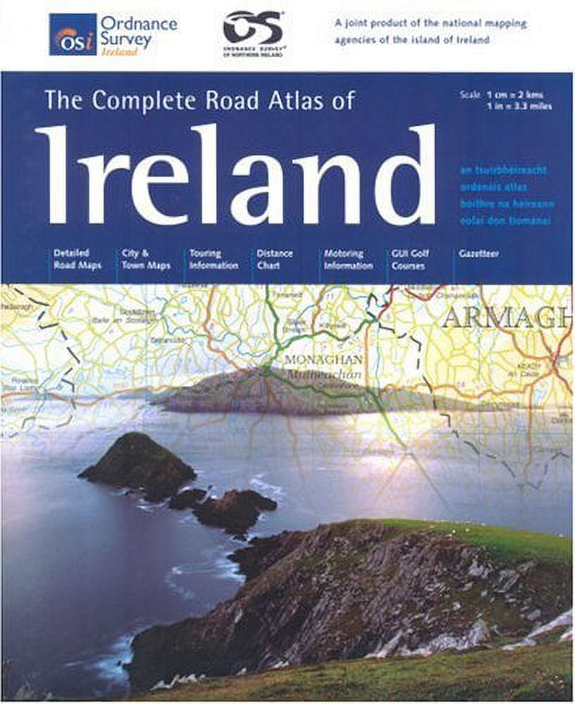 PreOwned The Complete Road Atlas Of Ireland Irish Maps, Atlases Guides