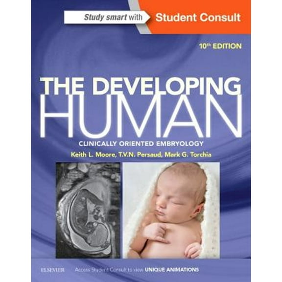 Pre-Owned The Developing Human: Clinically Oriented Embryology (Paperback) 0323313388 9780323313384