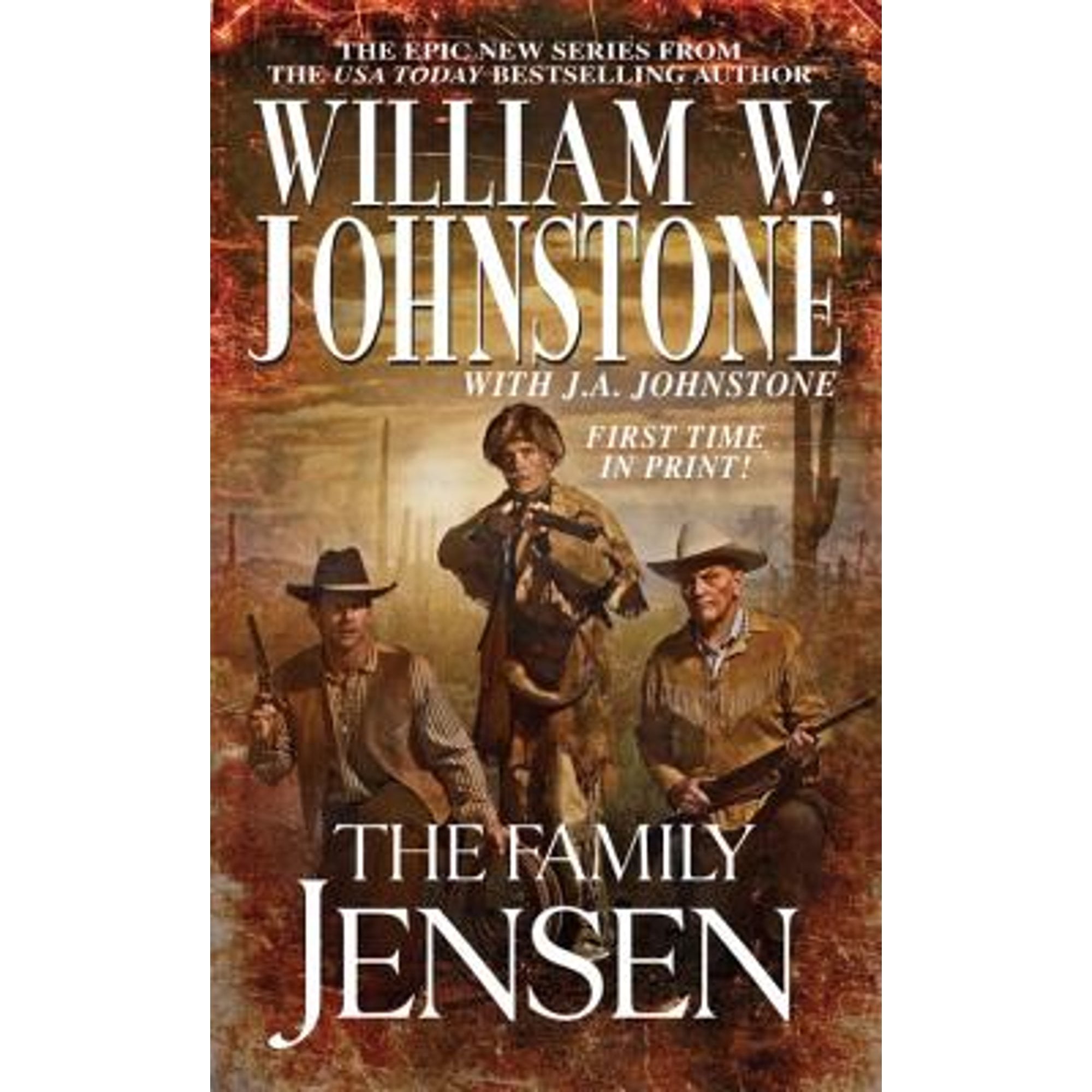 Pre-Owned The Family Jensen (Paperback 9780786021307) by William W Johnstone, J A Johnstone