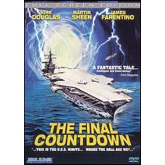 Pre-Owned The Final Countdown DVD by Don Taylor, Science Fiction Action