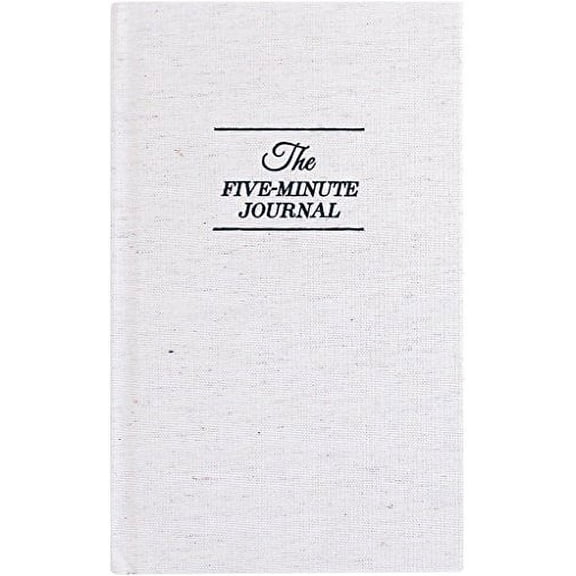 Pre-Owned The Five Minute Journal, Original Daily Gratitude Journal, Reflection & Manifestation Journal for Mindfulness, Undated Daily Journal, Plastic-Free, White - Intelligent Change