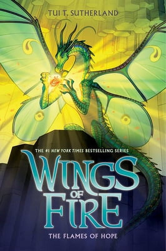 Pre-Owned The Flames of Hope (Wings of Fire #15) (Hardcover 9781338214574) by Tui T Sutherland