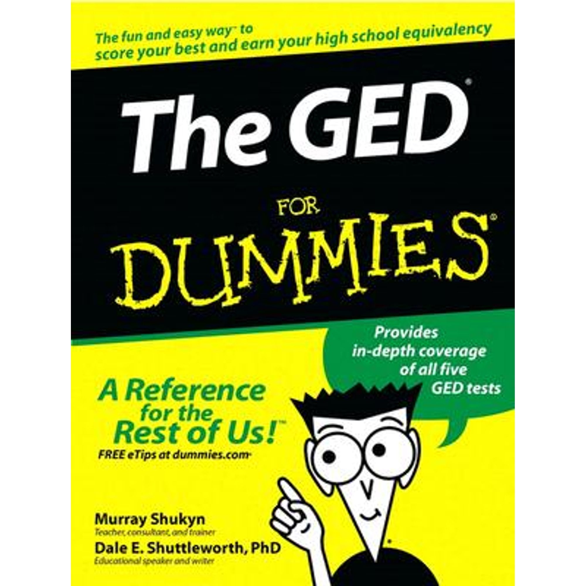 PreOwned The GED for Dummies (Paperback 9780764554704) by Murray