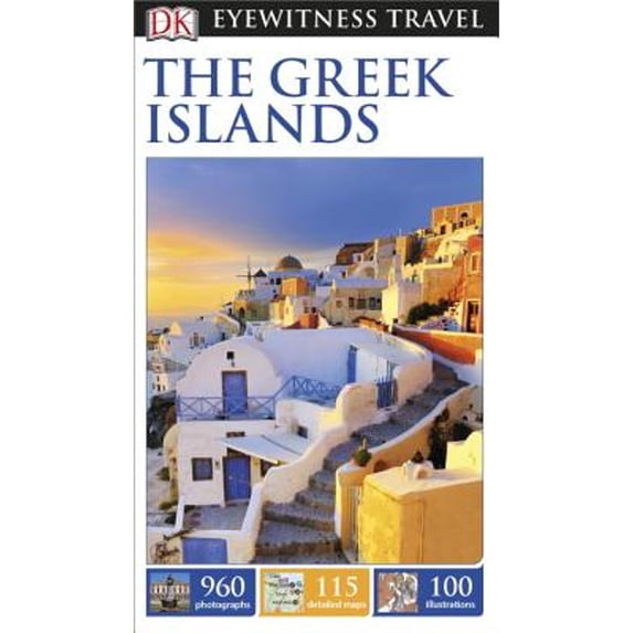 The Greek Islands by Dk Travel (Paperback), Eyewitness Travel Guide Ser., English