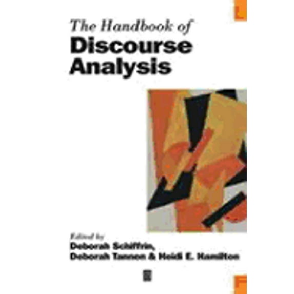 Pre-Owned The Handbook of Discourse Analysis (Paperback) 0631205969 9780631205968