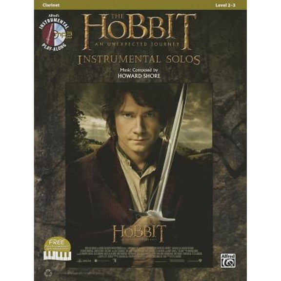 Pre-Owned The Hobbit: An Unexpected Journey Instrumental Solos: Clarinet (Paperback) by Howard Shore