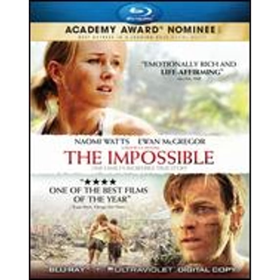 Pre-Owned The Impossible Blu-ray Drama Film by Juan Antonio Bayona