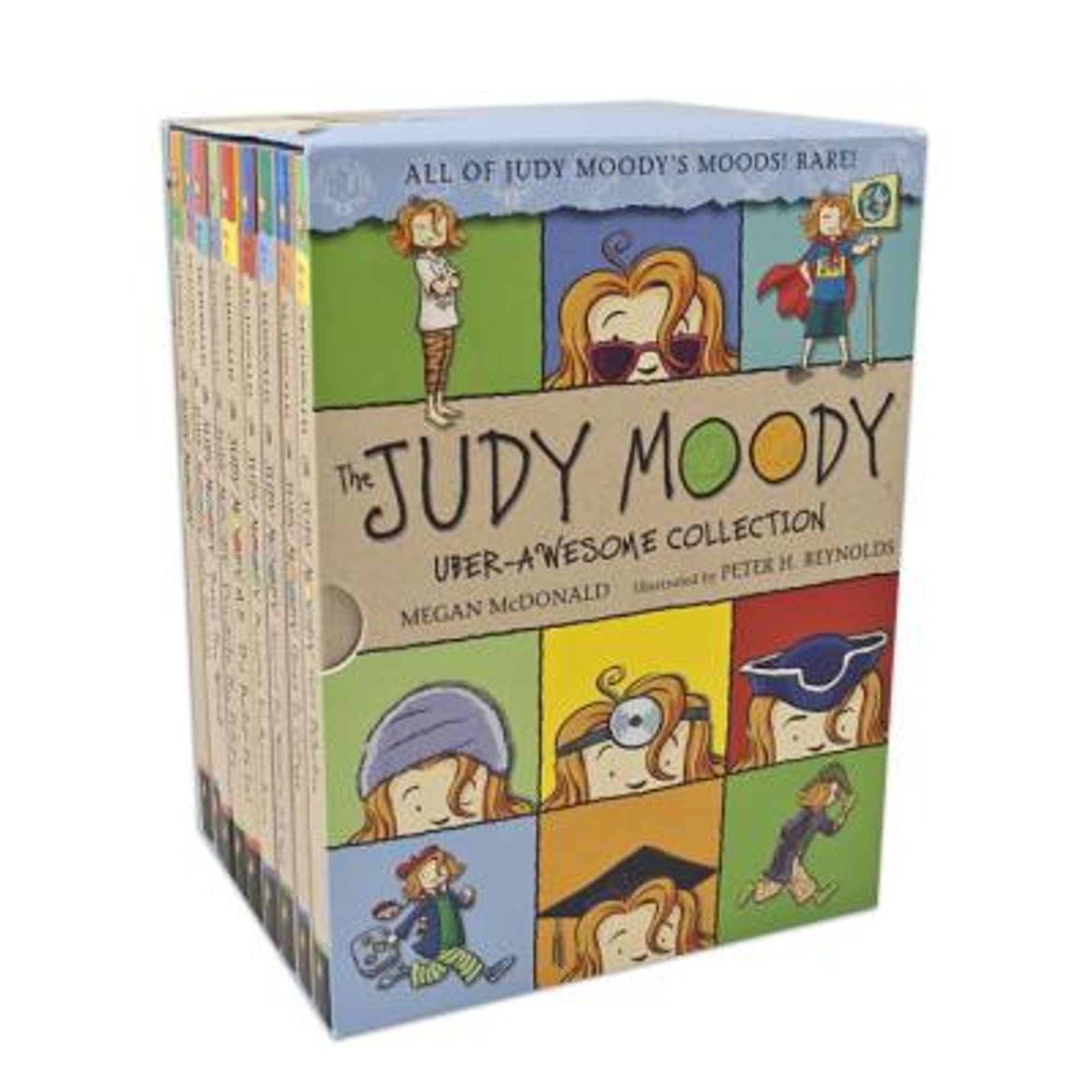 Pre-Owned The Judy Moody Uber-Awesome Collection: Books 1-9 (Paperback 9780763654115) by Megan McDonald