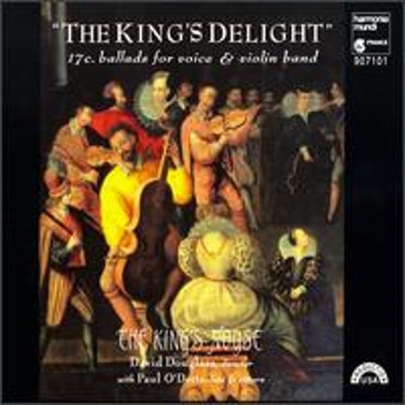 Pre-Owned The King's Delight: 17 c. Ballads for Voice & Violin Band (CD 0093046710125) by David Douglass (viola da gamba), Ellen Hargis (soprano), Emily Walhout (bass viol), Jane Starkman (viola);...