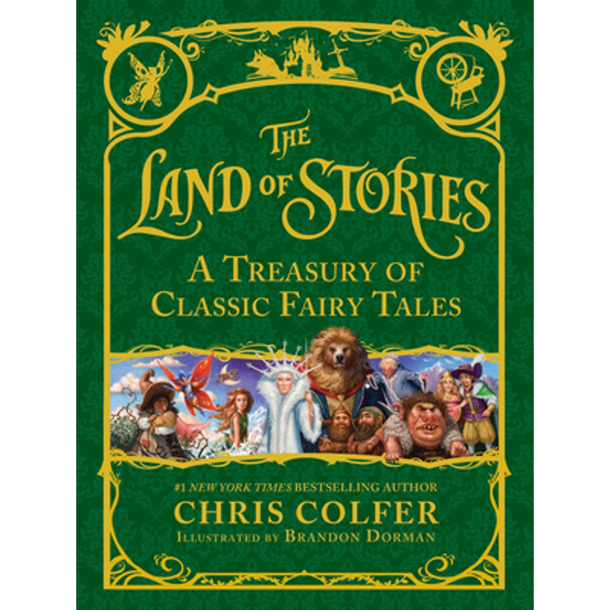 Pre-Owned The Land of Stories: A Treasury of Classic Fairy Tales (Hardcover 9780316355919) by Chris Colfer, Brandon Dorman
