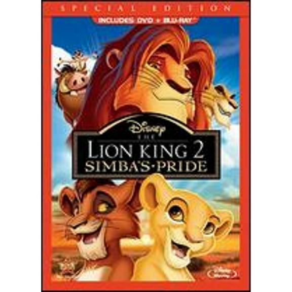 Pre-Owned The Lion King II: Simba's Pride [Special Edition] [2 Discs] [DVD/Blu-ray] (DVD 0786936817812) directed by Darrell Rooney, Rob LaDuca