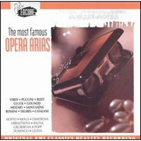 Pre-Owned The Most Famous Opera Arias (CD 0724356830622) by Agnes Baltsa (vocals), Alfredo Kraus (vocals), Anna Moffo (vocals), Edita Gruberová (vocals), Ghena Dimitrova (vocals);...