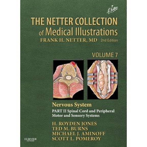 Pre-Owned The Netter Collection of Medical Illustrations, Volume 7: Nervous System, Part 2: Spinal Chord and Peripheral Motor and Sensory Sytems (Hardcover) 1416063862 9781416063865