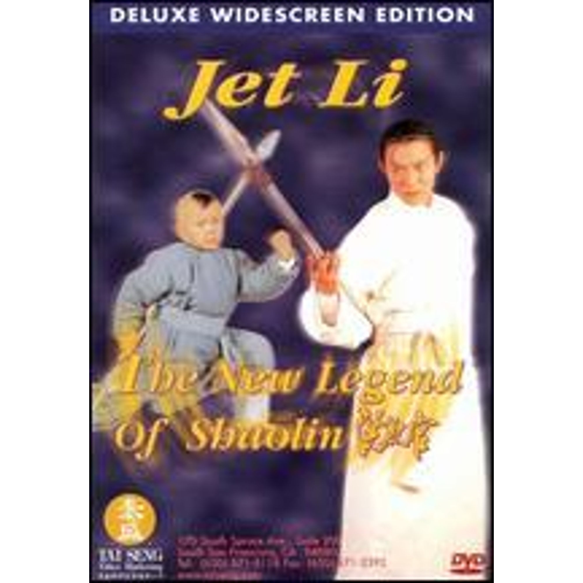 Pre-Owned The New Legend of Shaolin (DVD 0601643357447) directed by Corey  Yuen, Wong Jing - Walmart.com, image size:2000x2000