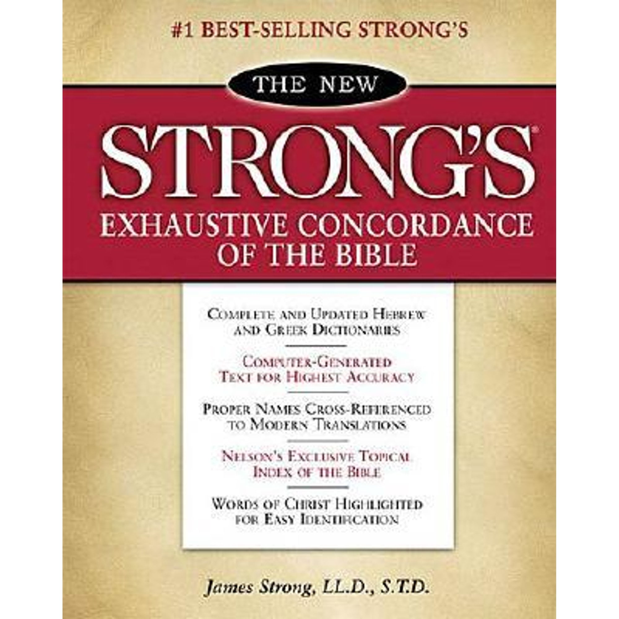 PreOwned The New Strong's Exhaustive Concordance of the Bible Classic Edition (Hardcover