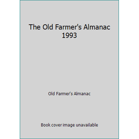 The Old Farmer's Almanac 1993, Used [Hardcover]