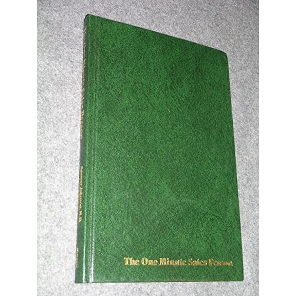 Pre-Owned Pre-Owned The One Minute (S)ales Person: The Quickest Way to More Sales with Less Stress Paperback
