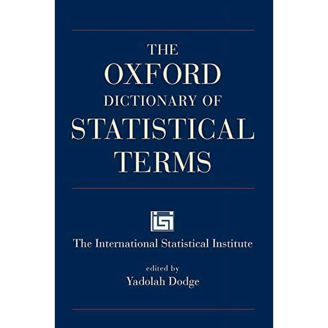 PreOwned The Oxford Dictionary of Statistical Terms Paperback