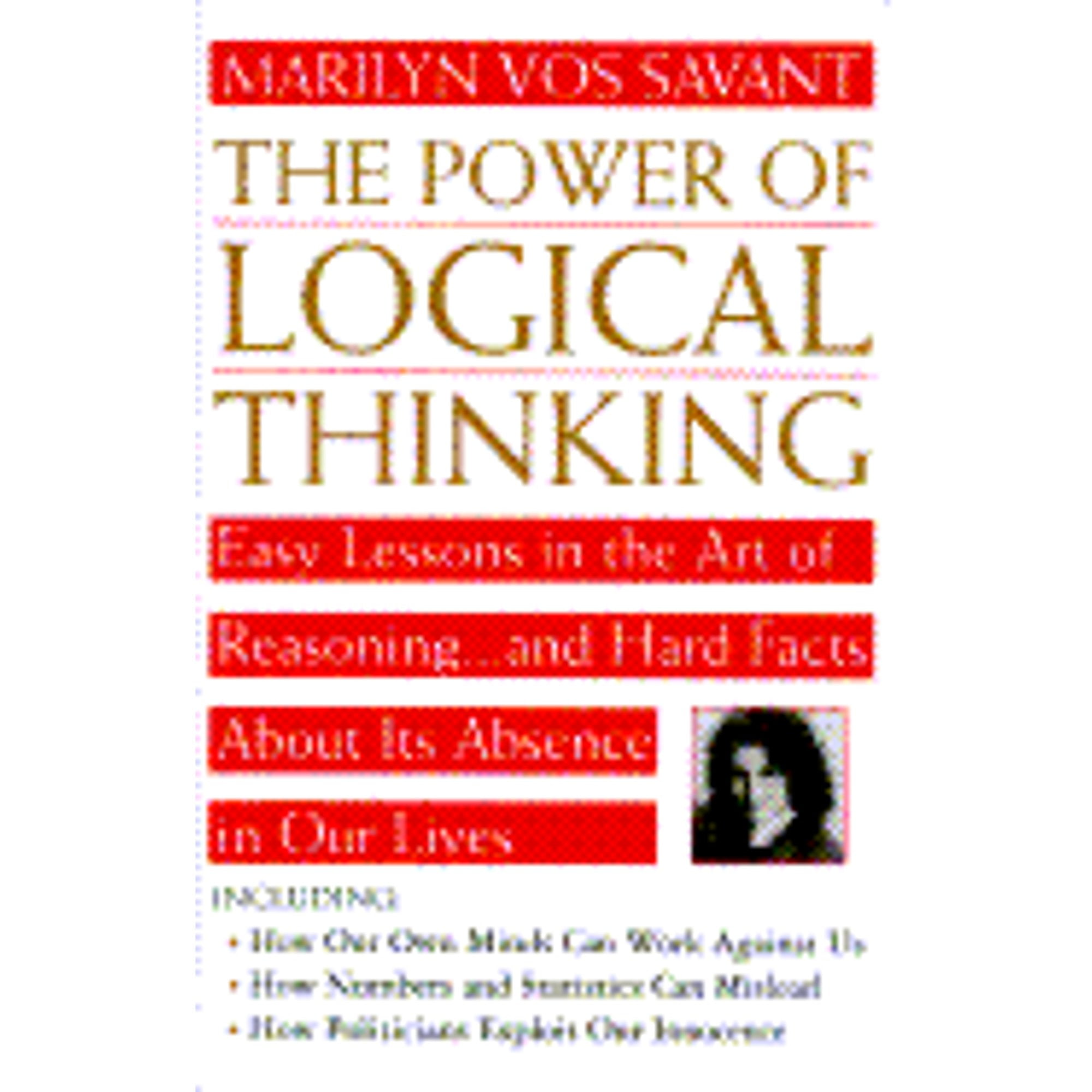 Power of Logical Thinking by Marilyn Vos Savant (1996, Hardcover