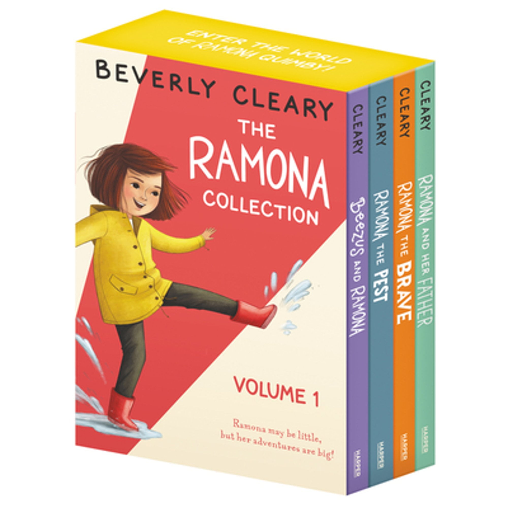Pre-Owned The Ramona 4-Book Collection, Volume 1: Beezus and Ramona, Ramona and Her Father, Ramona (Paperback 9780061246470) by Beverly Cleary