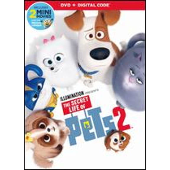 Pre-Owned The Secret Life of Pets 2 DVD by Chris Renaud, Jonathan DelVal, Universal Pictures, Comedy
