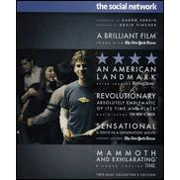 Pre-Owned The Social Network [2 Discs] [Blu-ray] (Blu-Ray 0043396366237) directed by David Fincher