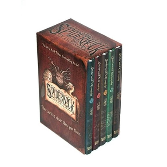 Pre-Owned The Spiderwick Chronicles (Boxed Set): The Field Guide; The Seeing Stone; Lucinda's Secret (Hardcover 9780689040344) by Holly Black, Tony DiTerlizzi