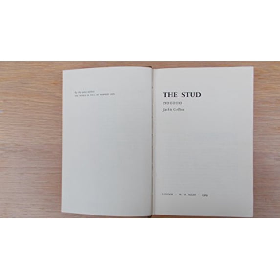 Pre-Owned The Stud Paperback