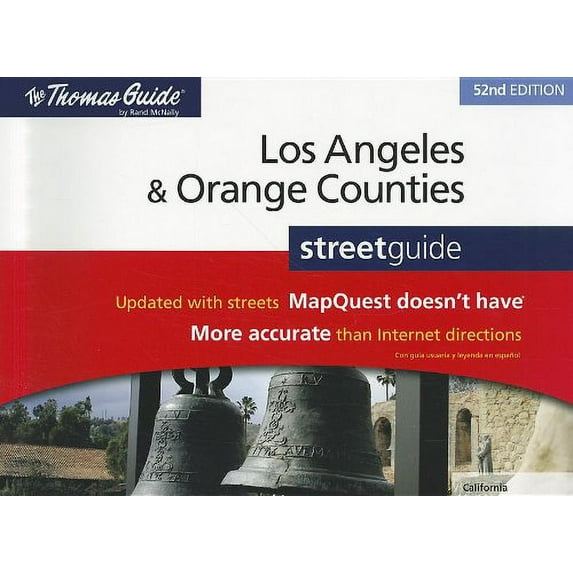 Pre-Owned The Thomas Guide Los Angeles CountyStreetguide (Thomas Guide Atlas Los Angeles and Orange County) Paperback