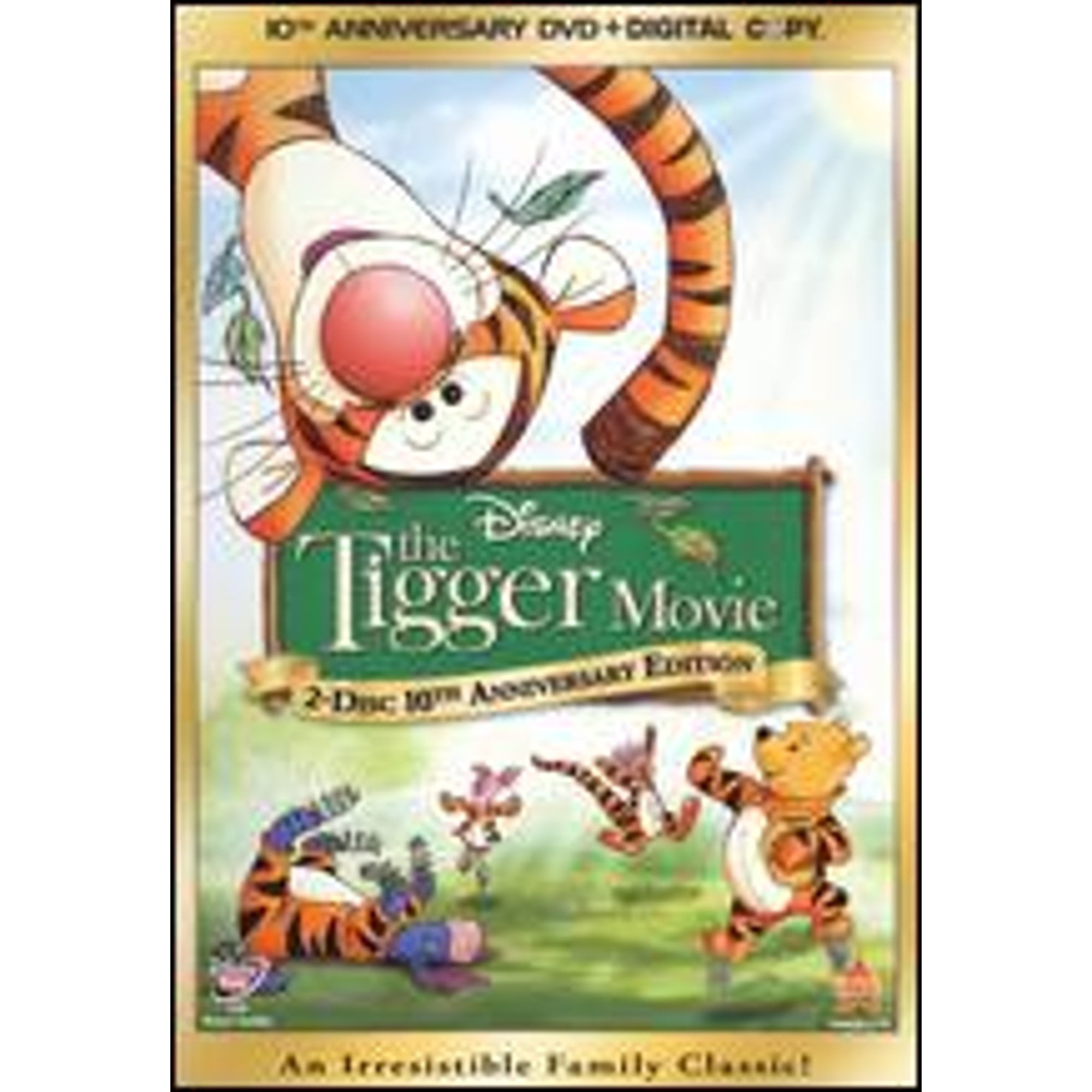 Pre-Owned The Tigger Movie 10th Anniversary Edition, 2 Discs, DVD