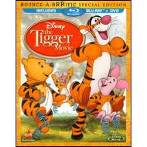Pre-Owned The Tigger Movie Blu-ray Animation by Buena Vista / Walt Disney Productions