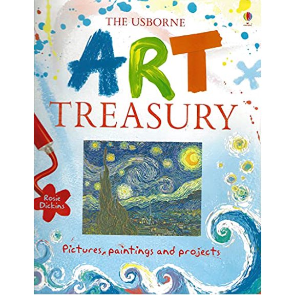 Pre-Owned The Usborne Art Treasury (Hardcover) 0794514529 9780794514525