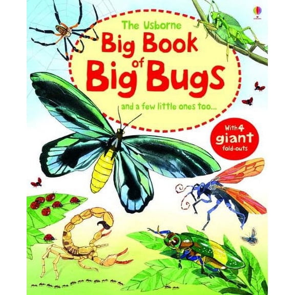 Pre-Owned The Usborne Big Book of Big Bugs: And a Few Little Ones Too... Paperback