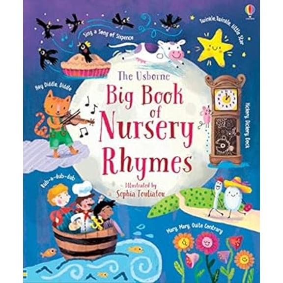 Pre-Owned The Usborne Big Book of Nursery Rhymes (Hardcover) 9780794548445