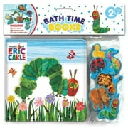 Pre-Owned The World of Eric Carle Bath Time Books - Activity Books for kids, Bath book, 6 Padded suction cups, 1 Mesh bag, 9782764350751, 2764350759, Paperback, Kids Edition edition