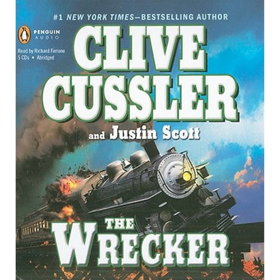 Pre-Owned The Wrecker (Audiobook) by Clive Cussler, Justin Scott, Richard Ferrone