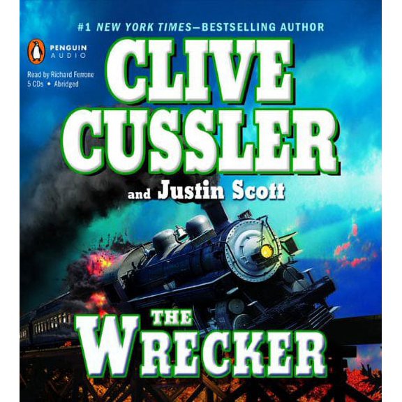 Pre-Owned The Wrecker (Audiobook) by Clive Cussler, Justin Scott, Richard Ferrone