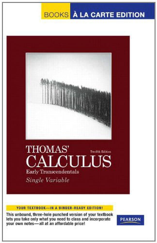 Calculus Textbook Pearson