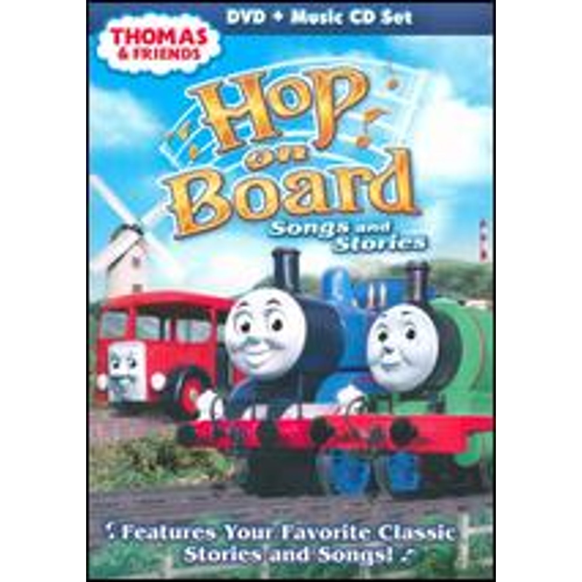 Thomas & Friends: Hop on Board: Songs and Stories DVD And CD