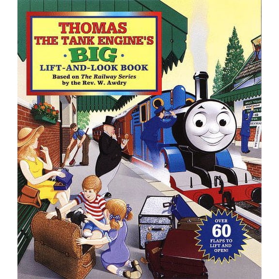 Pre-Owned Thomas the Tank Engine's Big Lift-And-Look Book (Thomas and Friends) by Owain Bell (Board Book), Children's Books, English