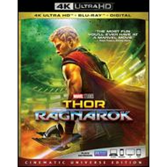 Pre-Owned Thor: Ragnarok [4K Ultra HD Blu-ray/Blu-ray] (Blu-Ray 0786936855869) directed by Taika Waititi