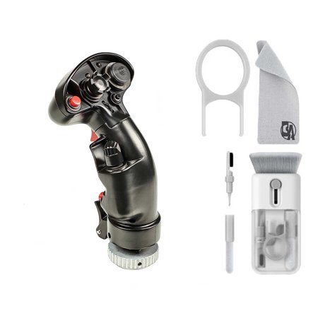 Pre-Owned Thrustmaster - F/A 18 Grip Add On for PC With Cleaning Electric kit Bolt Axtion Bundle