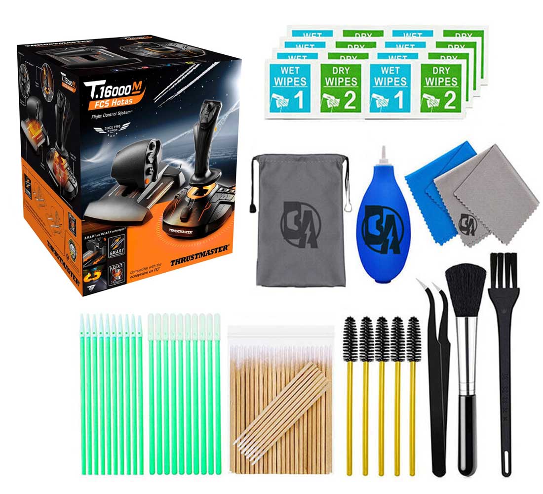 Pre-Owned Thrustmaster - T16000M FCS HOTAS for PC With Cleaning Manual