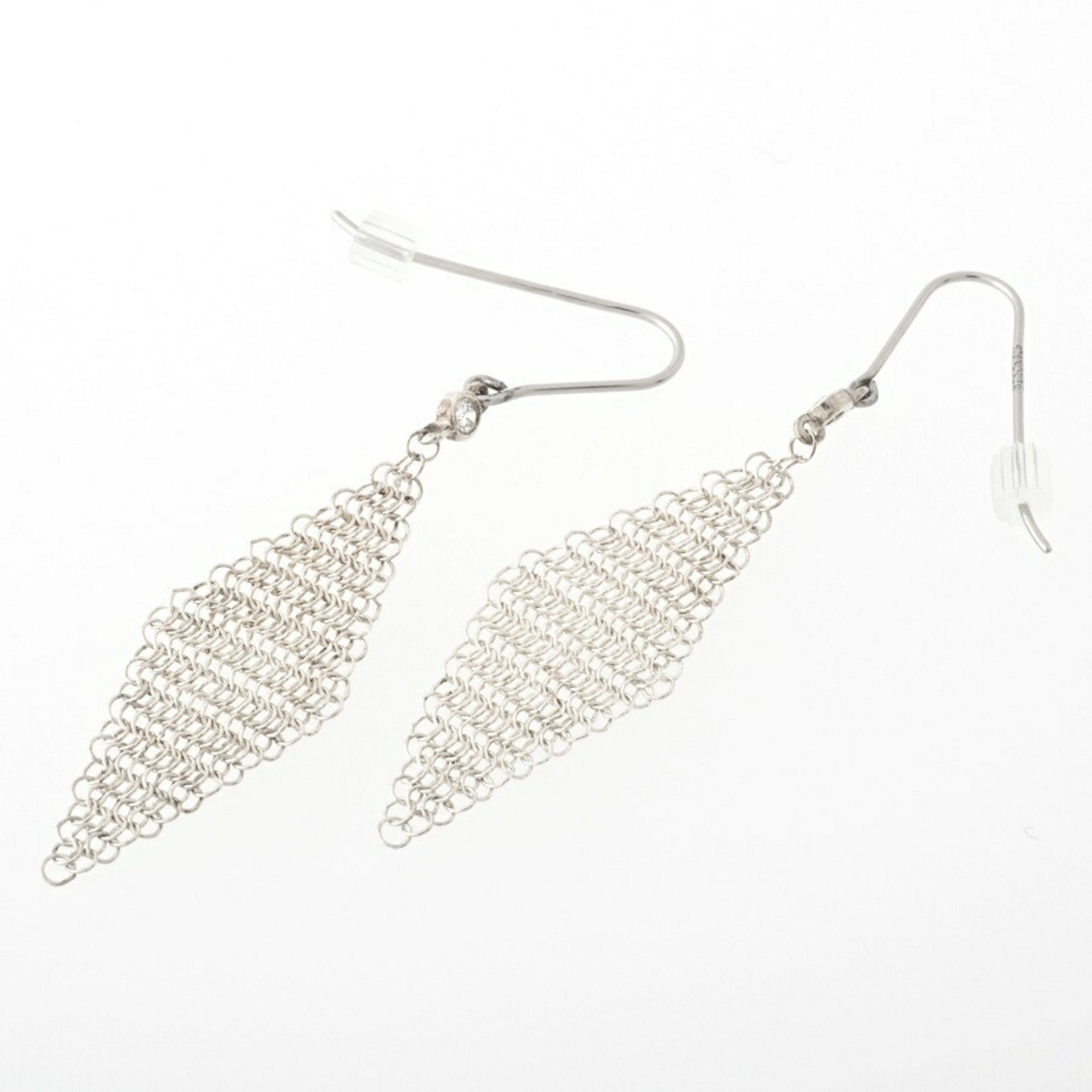 Tiffany mesh earrings deals