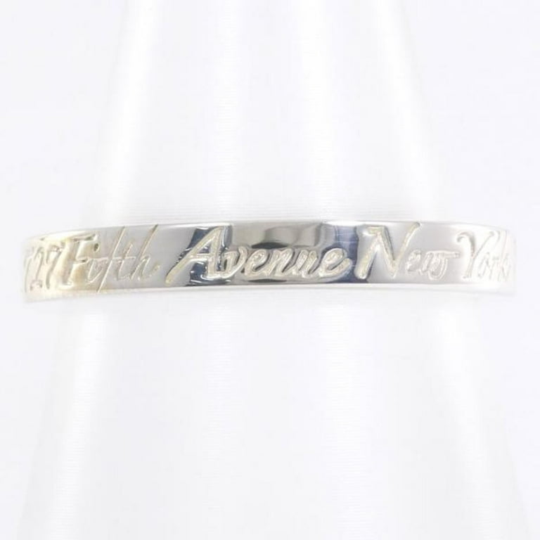 Tiffany narrow shop band ring