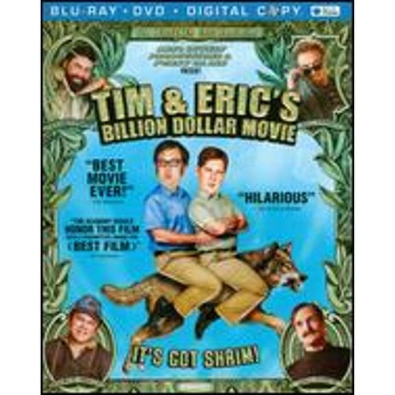 Pre-Owned Tim & Eric's Billion Dollar Movie [2 Discs] [Blu-ray/DVD] (Blu-Ray 0876964004657) directed by Eric Wareheim, Tim Heidecker